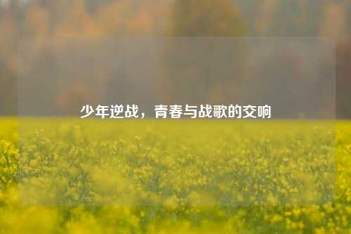 少年逆战,青春与战歌的交响