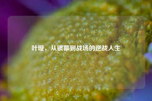 叶璇，从银幕到战场的逆战人生