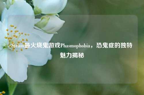 Steam最火烧鬼游戏Phasmophobia，恐鬼症的独特魅力揭秘