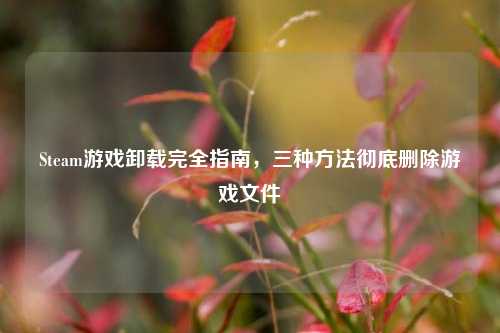 Steam游戏卸载完全指南,三种方法彻底删除游戏文件
