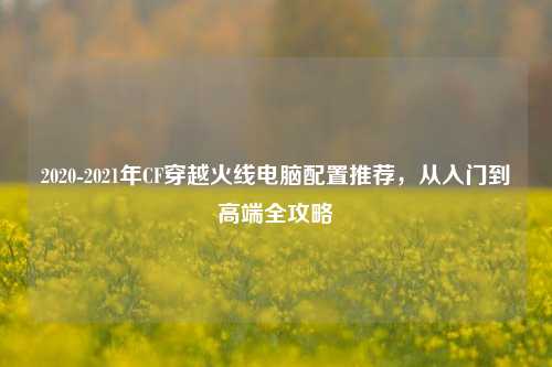 2020-2021年CF穿越火线电脑配置推荐，从入门到高端全攻略