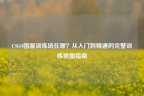 CSGO国服训练场在哪？从入门到精通的完整训练地图指南