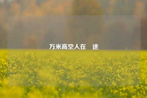 万米高空人在囧途