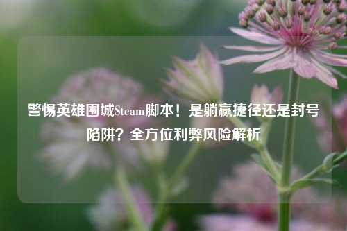 警惕英雄围城Steam脚本!是躺赢捷径还是封号陷阱?全方位利弊风险解析