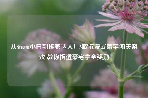 从Steam小白到拆家达人!5款沉浸式豪宅闯关游戏 教你拆透豪宅拿全奖励