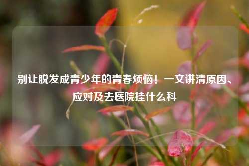 别让脱发成青少年的青春烦恼！一文讲清原因、应对及去医院挂什么科