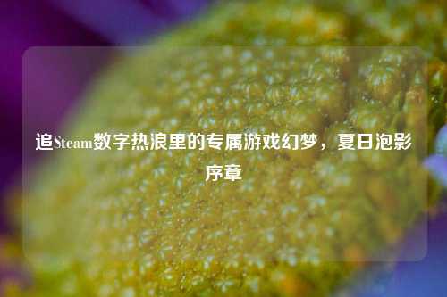 追Steam数字热浪里的专属游戏幻梦，夏日泡影序章
