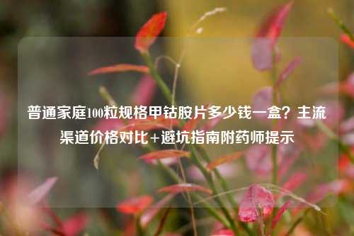 普通家庭100粒规格甲钴胺片多少钱一盒?主流渠道价格对比+避坑指南附药师提示