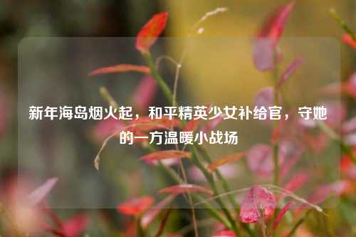 新年海岛烟火起，和平精英少女补给官，守她的一方温暖小战场